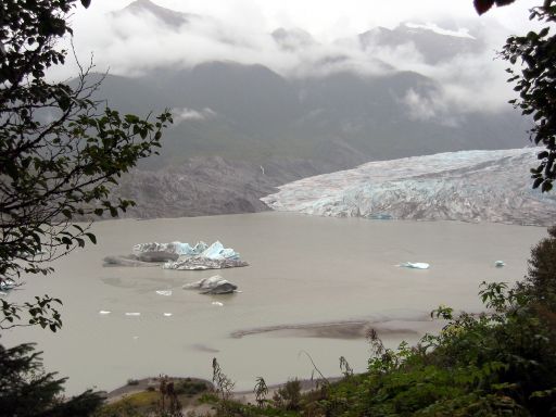 Mendenhall Glacier from East Glacier Loop Trail