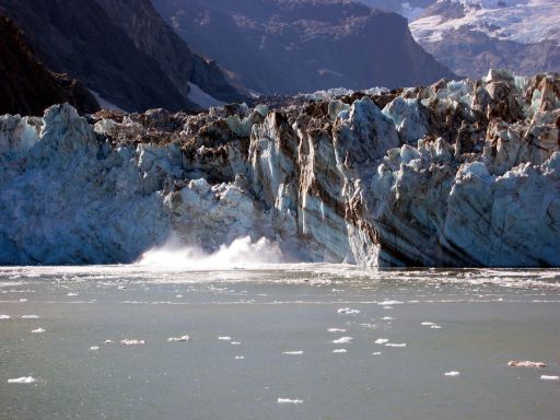 Johns Hopkins Glacier Calving