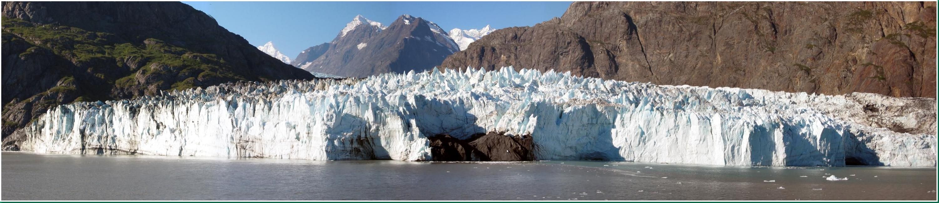 Panorama of Margerie Glacier, Glacier Bay National Park