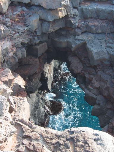 View through a Blow Hole