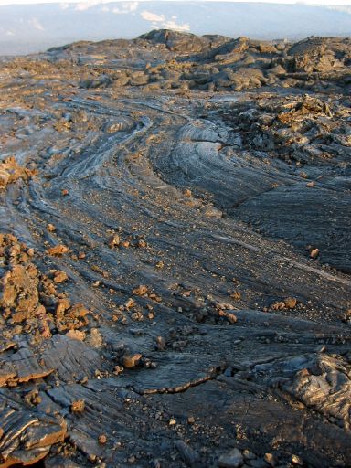 Hardened River of Lava