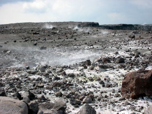 Steam Vents by Halema'uma'u Crater