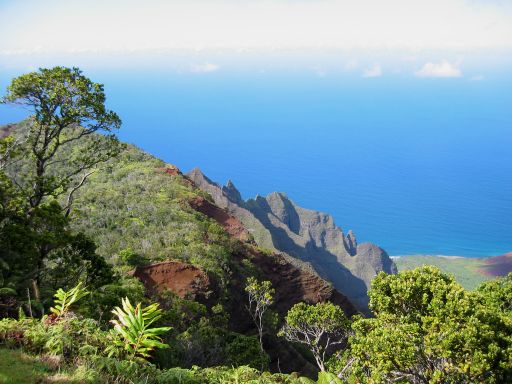 Kalalau Valley from Kokee Lookout