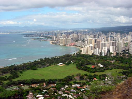 Waikiki from Diamond Head