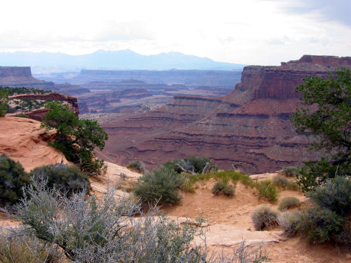 View from the Island in the Sky Visitor Center