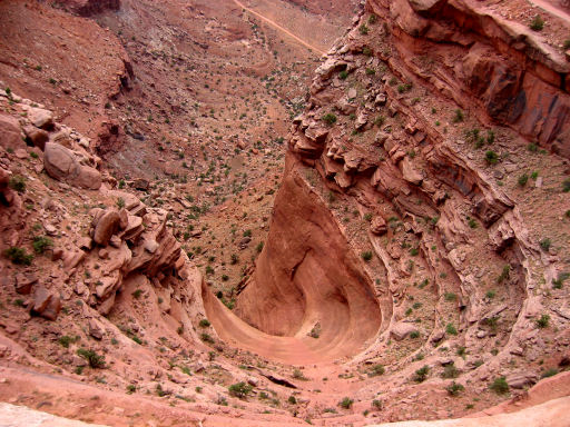 Curvature of the Canyon Walls