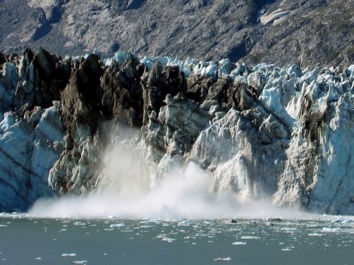 Johns Hopkins Glacier Calving