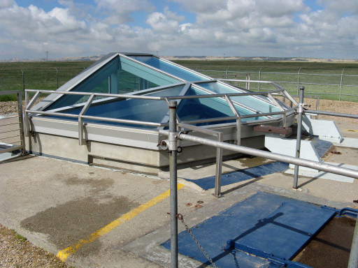 Glass Observation Cover on Silo