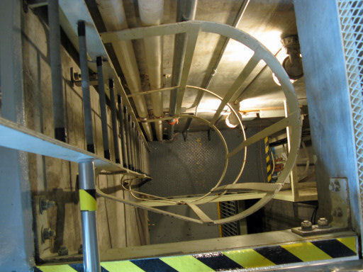 Ladder Access to Underground Bunker
