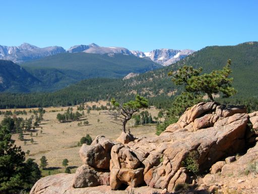 View towards Spruce Canyon