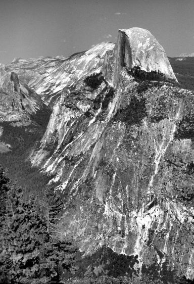 Half Dome from Glacier Point