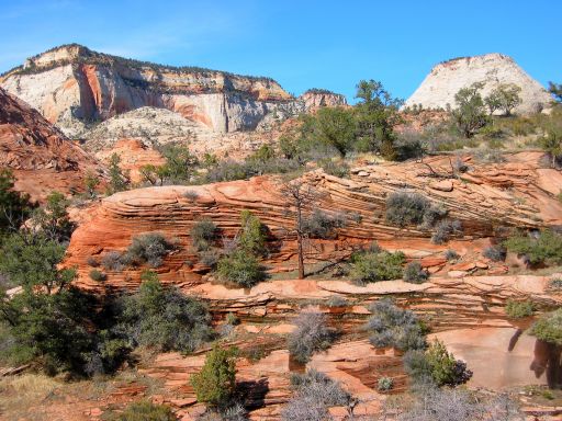 Rock Formations along<BR>Mt. Carmel Highway
