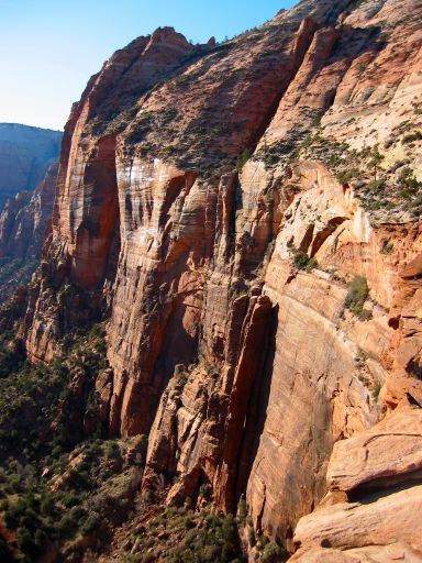 Canyon Walls from<BR>Zion Canyon Overlook