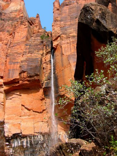 Waterfall at the Upper Emerald Pool