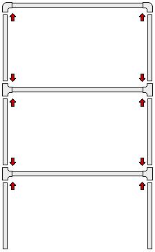 Assemble Upright Ladder